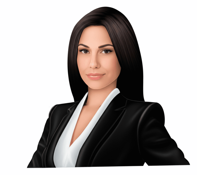 A Arte da Autoconfiança Mulher confiante sorrindo, representando a autoconfiança e o mistério.